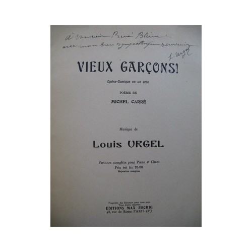 Urgel louis vieux - vieux, garçons