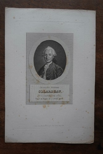 Colardeau - colardeau, (1732-1776)