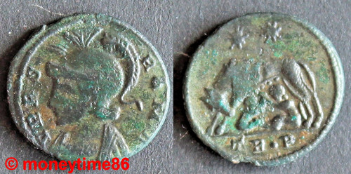 Romaine nummus constantin - nummus,