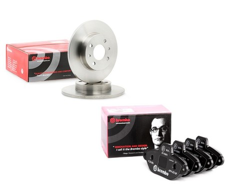 Kit disques plaquettes de - disques, +