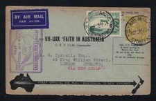 1er vol postal officiel