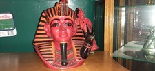 Red Flambe Figurine. King tut