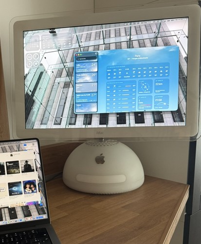 mac imac g4 tournesol