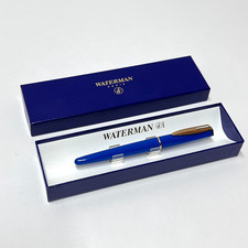 Waterman bleu fountain pen - waterman,