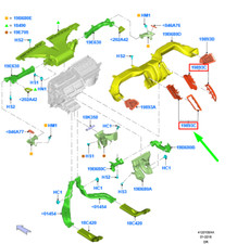 Grille d'aération intérieure