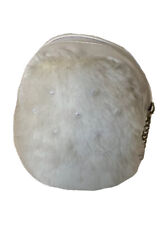 Porte Monnaie Fausse Fourrure et Perles Blanc Lollipops Neuf