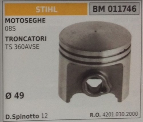 42010302000 piston complet - 42010302000,