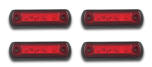 Rouge led côté arrière - rouge,
