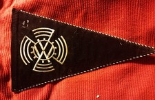 ALLEMAGNE / VOLKSWAGEN  /  FANION DE VOITURE / WW2