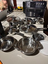 Casseroles en inox 10/18 de