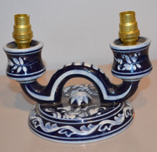 Ancienne Applique en Faience de Nevers A Montagon Signé JM