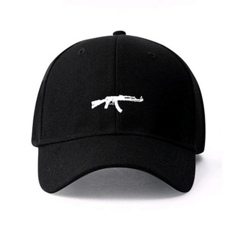 Uzi gun baseball cap - baseball,