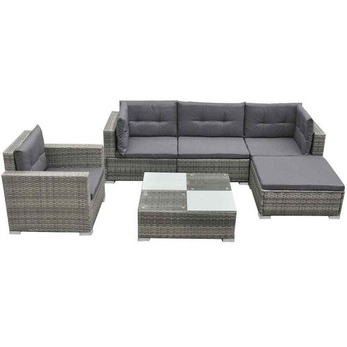 Salon jardin avec coussins - de,