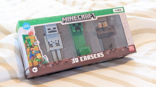Minecraft erasers - minecraft,