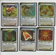 Lot x6 Cartes Wakfu TCG  Cape