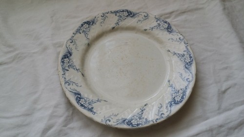 Ancienne assiette plate - ancienne, en