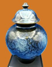 POTICHE EN GRES pot couvert marque signature à identifier  Chine ?