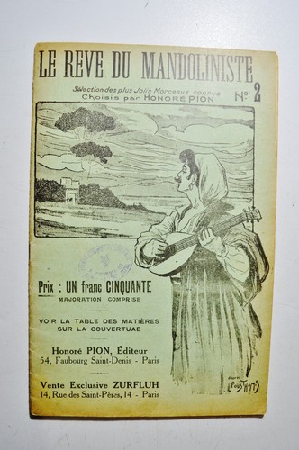 Rêve mandoliniste 2 - le, n°
