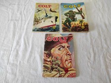 3 Livres de Poche BD COLT