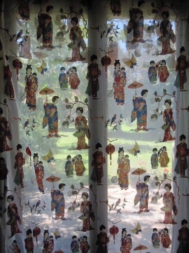 Coupon tissu voilage - coupon,