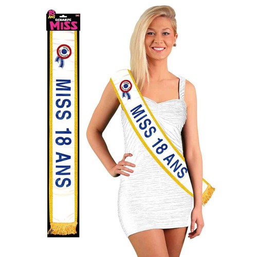 écharpe miss cocarde - miss,