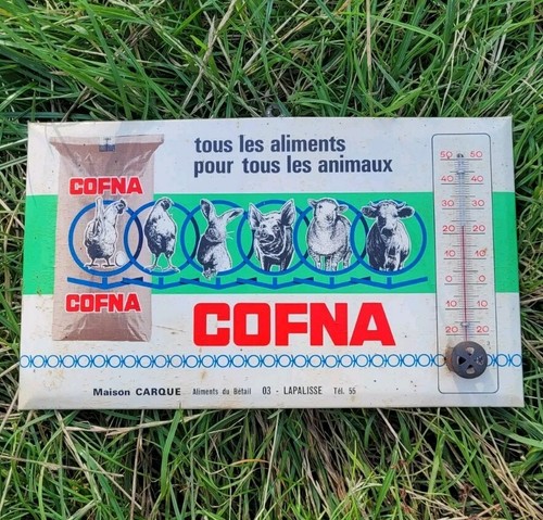 Ancienne plaque cofna carton - plaque,
