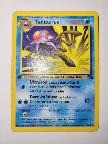 Carte pokemon tentacruel - carte,