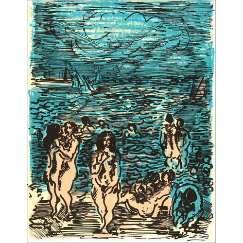 Cottavoz andré lithographie - cottavoz,