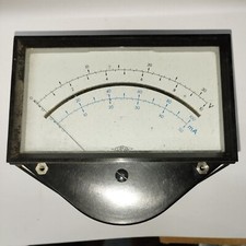 Galvanomètre Milli Amperemètre voltmètre FERISOL Attention Vendu Sans Shunt Ph1d