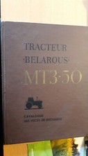 BELARUS Belarous tracteur MT3-50 : catalogue de pièces 1963