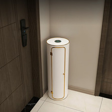 Meuble à chaussures rotatif en acier avec désinfection