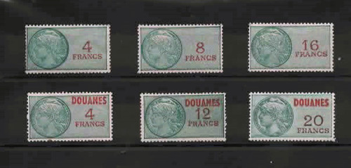 Fiscaux douanes neufs cote - douanes,