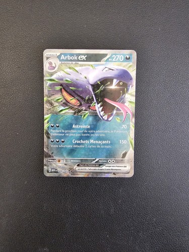 Carte pokémon arbok - carte,