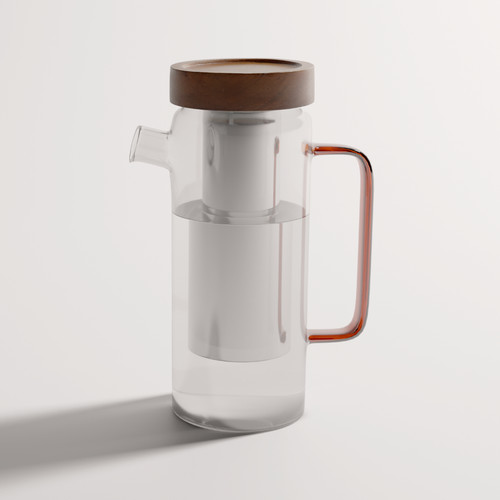 Carafe filtrante verre - en,