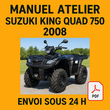 Manuel atelier suzuki 750 king - atelier,