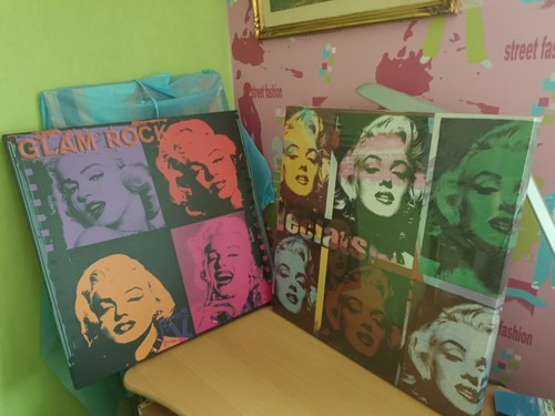Tableau marilyn monroe pop - marilyn,