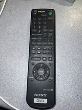 Sony dvd remote model - sony,