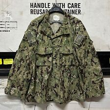 GENUINE US NAVY SEALS AOR2 NWU TYPE III SHIRT BLOUSE EX COND !!!! LARGE REGULAR