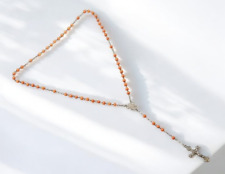Chapelet en Corail Orange et