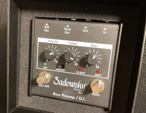 Sadowsky bass preamp d i - preamp, /