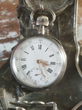 Montre A Gousset en Argent Art Nouveau 