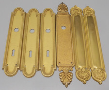 -6 ANCIENNES PLAQUES de