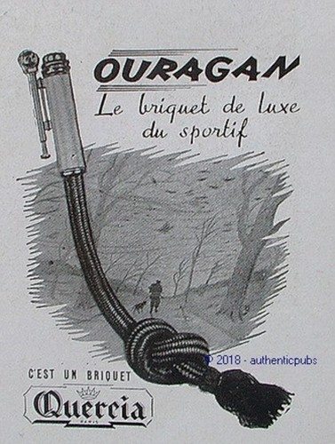 Publicite ouragan quercia - publicite,