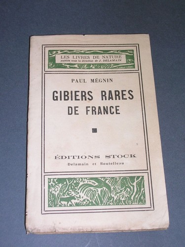Chasse gibiers rares france - rares, de