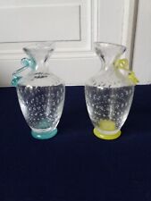 Paire de petits vases burettes