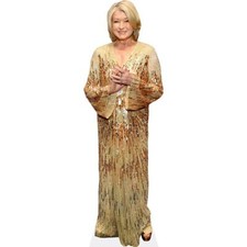 Martha Stewart (Gold Dress) Silhouette en carton Taille Mini