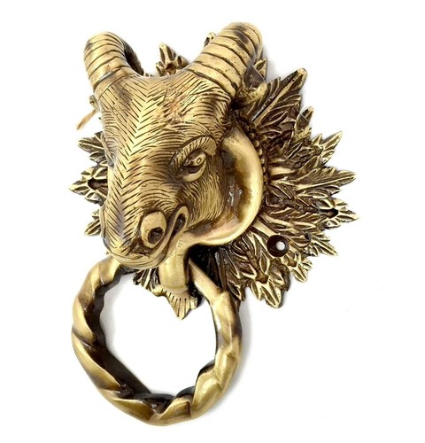 Cloche porte laiton - cloche,