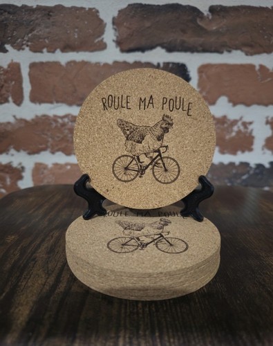 Lot sous verres liège - lot,