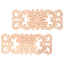  2 Pcs Pièce De Sculpture Sur