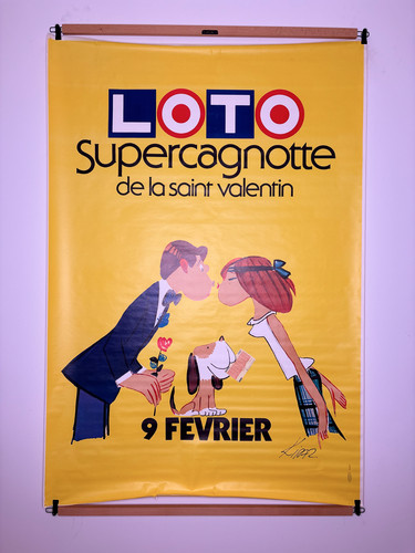 Affiche kiraz ancienne loto - affiche,